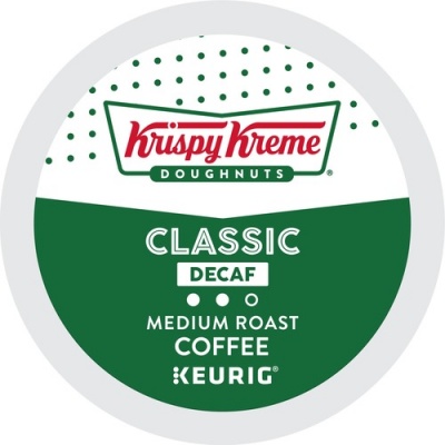 Krispy Kreme Doughnuts K-Cup Classic Decaf Coffee (6111)