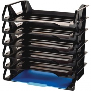 Officemate Achieva Recycled Side Load Letter Tray, 6/Pack (26212)