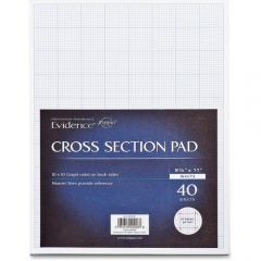 Ampad Cross - section Quadrille Pads - Letter (22026)