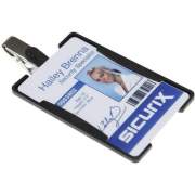 Baumgartens SICURIX Rigid Plastic Vertical Badge Reel Card Holder (68170)