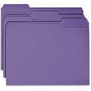 Business Source 1/3 Tab Cut Recycled Top Tab File Folder (44106)