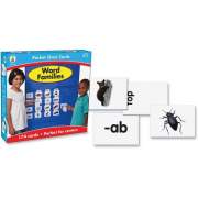 Carson-Dellosa Education Gr K-2 Word Families Pocket Chart Cards Set