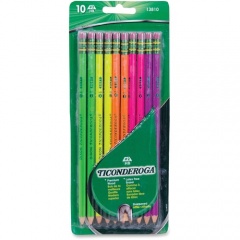 Ticonderoga Bright Neon No. 2 Pencils (13810)