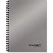 ACCO Mead Silver 9-12" Metallic Notebook (45007)