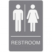 Headline Restroom Image Indoor Sign (4812)