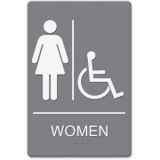 Headline Women/Wheelchair Image Indoor Sign (4814)