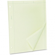 TOPS Green Tint Engineer's Quadrille Pad - Letter (22142)