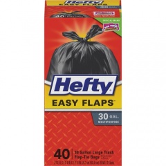 Hefty Easy Flaps 30-gallon Large Trash Bags (E27744)
