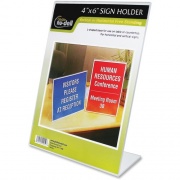 NuDell NuDell Clear Plastic Sign (35446)