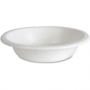 Dixie Basic Lightweight Disposable Paper Bowls by GP Pro (DBB12WCT)