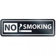 Headline No Smoking Window Sign (9432)