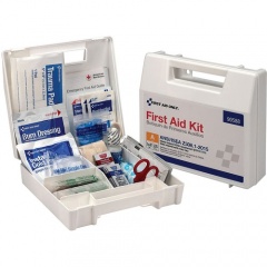 First Aid Only 25-Person Bulk Plastic First Aid Kit - ANSI Compliant (90588)