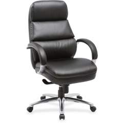 Lorell Leather High-back Chair (59534)
