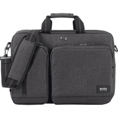 Solo Urban Carrying Case (Briefcase) for 15.6" Notebook - Gray, Black (UBN31010)