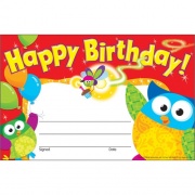 TREND Happy Birthday Owl-Stars Recognition Awards (81044)