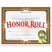 Flipside Honor Roll Certificate (VA612)