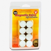 Hygloss Self-Adhesive Magnetic Coins (61400)