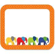 Carson-Dellosa Education Parade of Elephants Colorful Name Tags