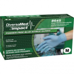 DiversaMed Disposable Nitrile Powder Free Exam (8645M)