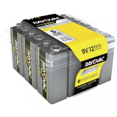 Rayovac Ultra Pro Alkaline 9 Volt Batteries 12-Pack (AL9V12FCT)