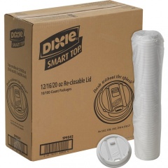 Dixie Large Reclosable Hot Cup Lids by GP Pro (TP9542CT)