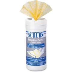 SCRUBS Stainless Steel Cleaning Wipes