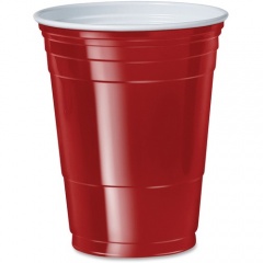 Solo Cup 16 oz. Plastic Cold Party Cups (P16R)