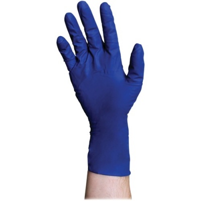 DiversaMed Nitrile PF Exam Gloves 8mil Medium 50/BX Blue 8648M
