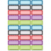 Ashley Dry Erase Dotted Nameplate Magnets (10079)