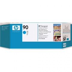 HP 90 Cyan DesignJet Printhead and Printhead Cleaner (C5055A)