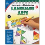 Carson-Dellosa Education Carson-Dellosa Education Grade 8 Language Arts Interactive Notebook Interactive Printed Book (104915)