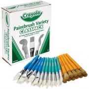 Crayola Paintbrush Variety Classpack (050036)