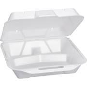 Genpak 3-compartment Jumbo Carryout Container