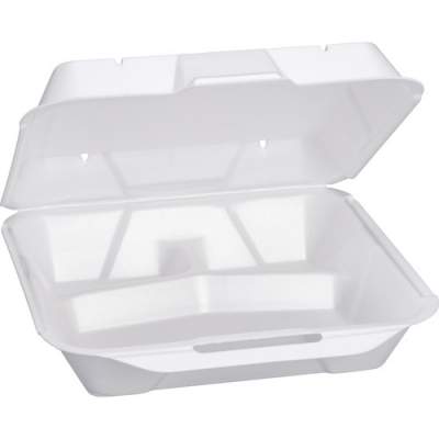 Genpak 3-compartment Jumbo Carryout Container