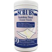 ITW Pro Brands SCRUBS Stainless Steel Cleaner Wipes (91970)