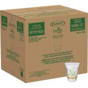 Dart Bare Eco-Forward RPET Clear Cold Cups (RTP16DBARECT)