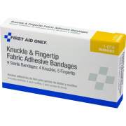 First Aid Only Knuckle/Fingertip Fabric Adhesive Bandages