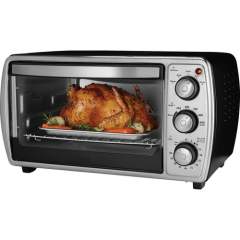 Oster 6-slice Convection Toaster Oven, Black