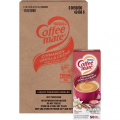 Coffee-mate Coffee-mate Cinnamon Vanilla Creme Flavor Liquid Creamer Singles (42498CT)