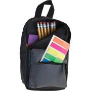 Advantus Carrying Case (Pouch) Pencil, Paper Clip, Accessories - Black
