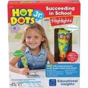 Educational Insights Hot Dots Jr. Succeeding in School with Highlights Set (6108)