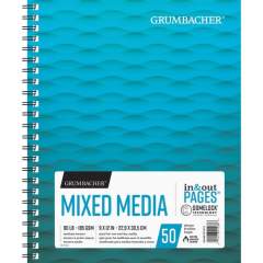 Chartpak Grumbacher Mixed Media Wire-bound Notebook (26460701013)