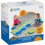 Learning Resources 10-frame Floor Mat Activity Set