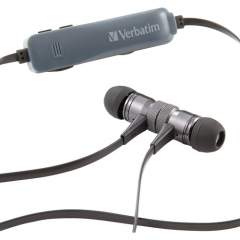 Verbatim Bluetooth Stereo Earphones with Microphone - Black (99776)
