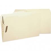 Business Source 1/3 Tab Cut Legal Recycled Fastener Folder (17231)