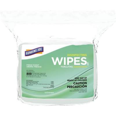 Genuine Joe Disinfecting Cleaning Wipes (14145)