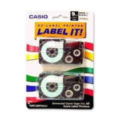 Casio EZ-Label Printer Tape Cartridges (XR9WE2S)