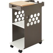 Safco Mini Rolling Storage Cart (5209WH)