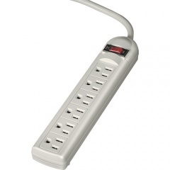Fellowes 6 Outlet Power Strip with 90 Degree Outlets (99028)