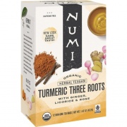 Numi Organic Turmeric Three Roots Herbal Tea Tea Bag (10550)